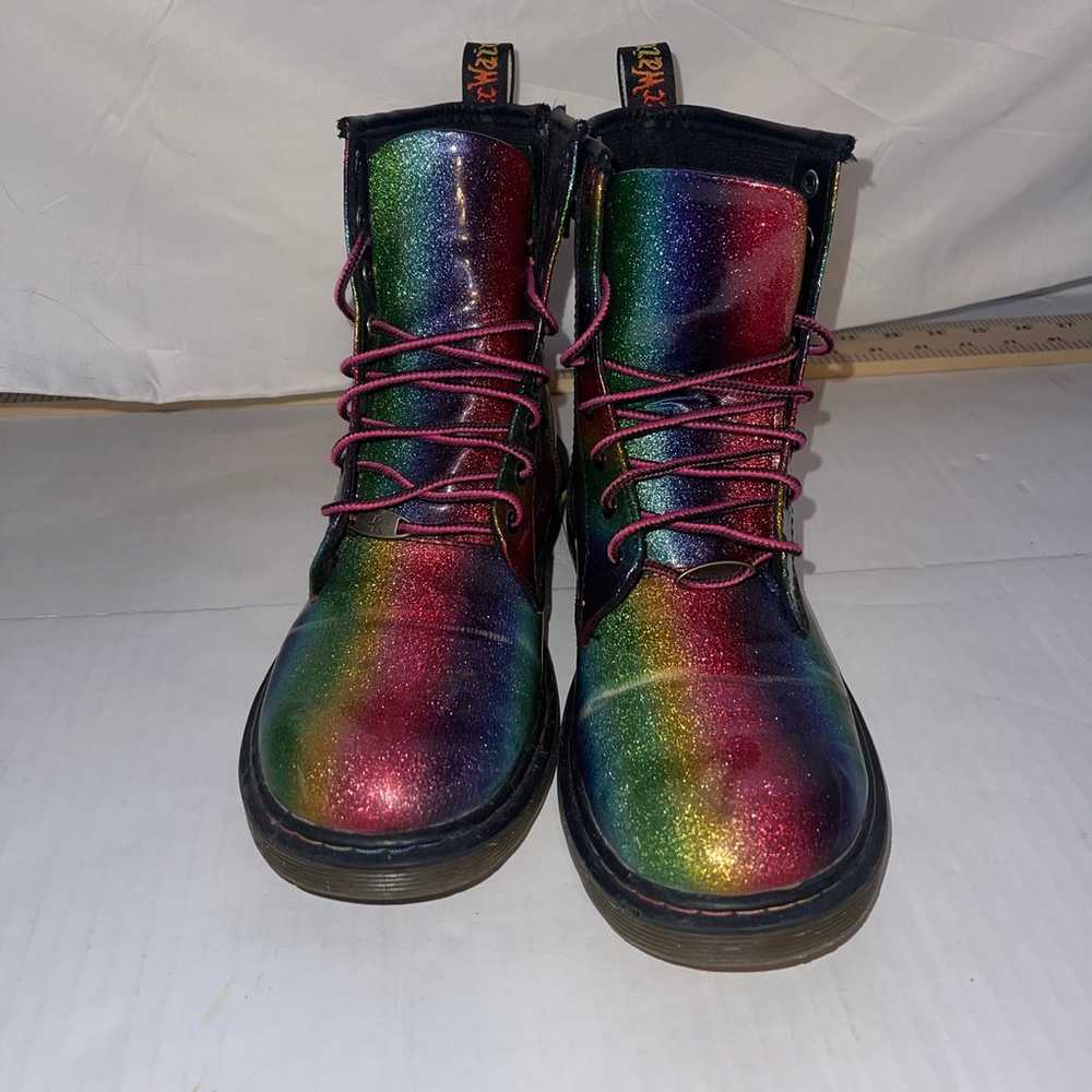 Dr. Martens Size 6M 7L 1460 Ombre Glitter J Comba… - image 2