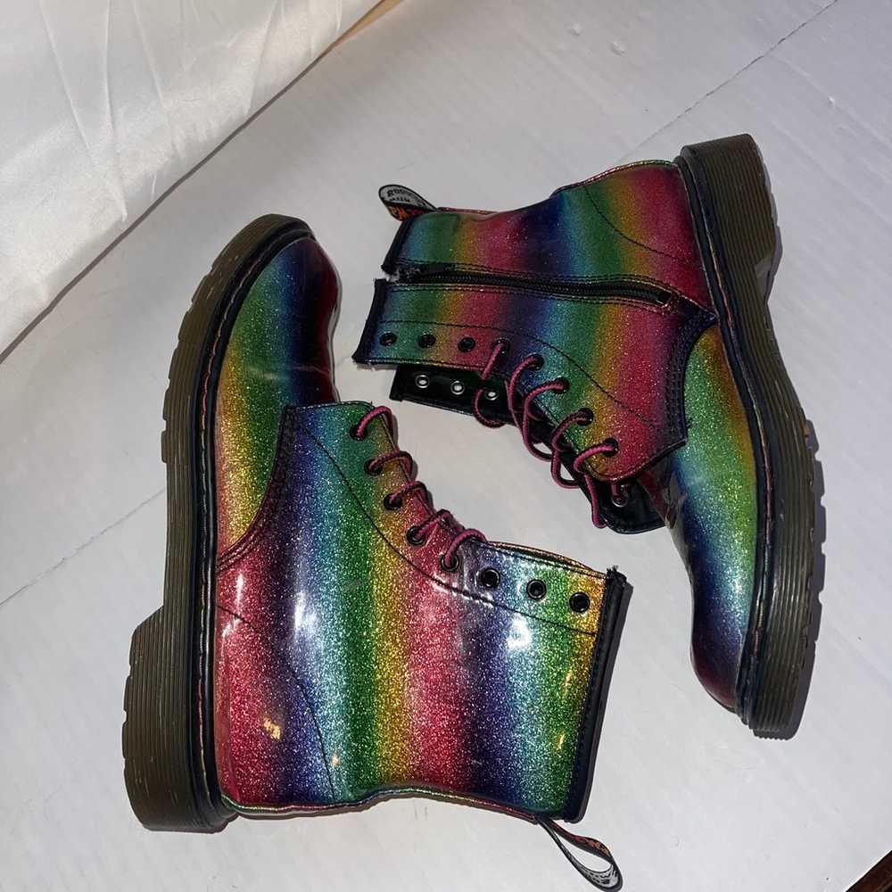 Dr. Martens Size 6M 7L 1460 Ombre Glitter J Comba… - image 4