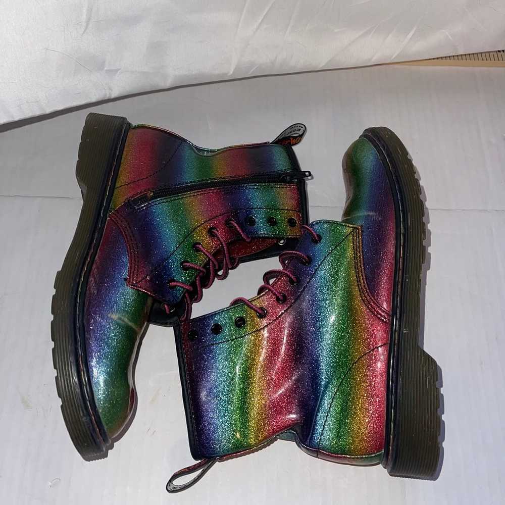 Dr. Martens Size 6M 7L 1460 Ombre Glitter J Comba… - image 5