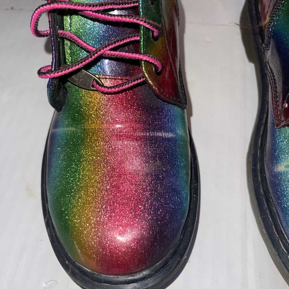 Dr. Martens Size 6M 7L 1460 Ombre Glitter J Comba… - image 9