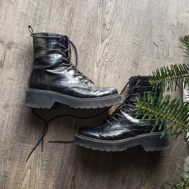 8.5 Steven Madden Tornado Combat Boots - image 1