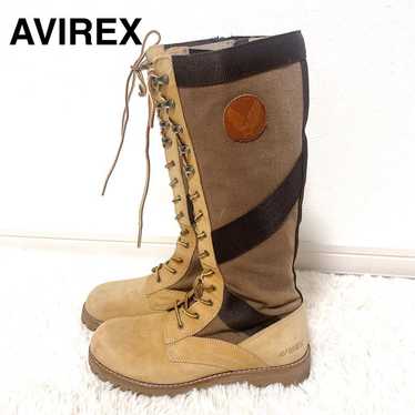 【Excellent condition】AVIREX Long Boots