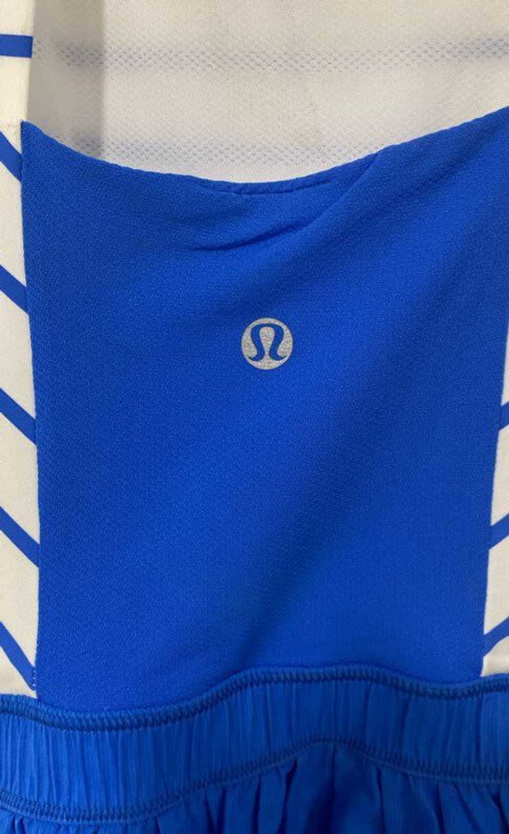 NWT Lululemon Womens Blue White Striped Sleeveles… - image 7