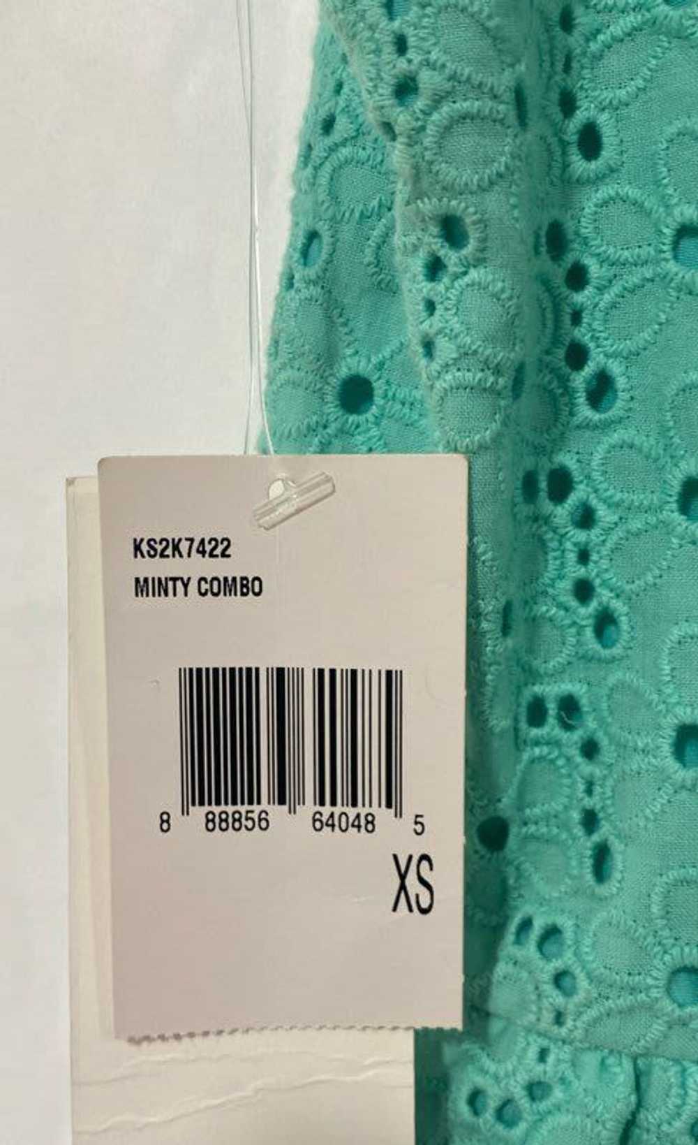 NWT Kensie Womens Green Cotton Sleeveless Round N… - image 6