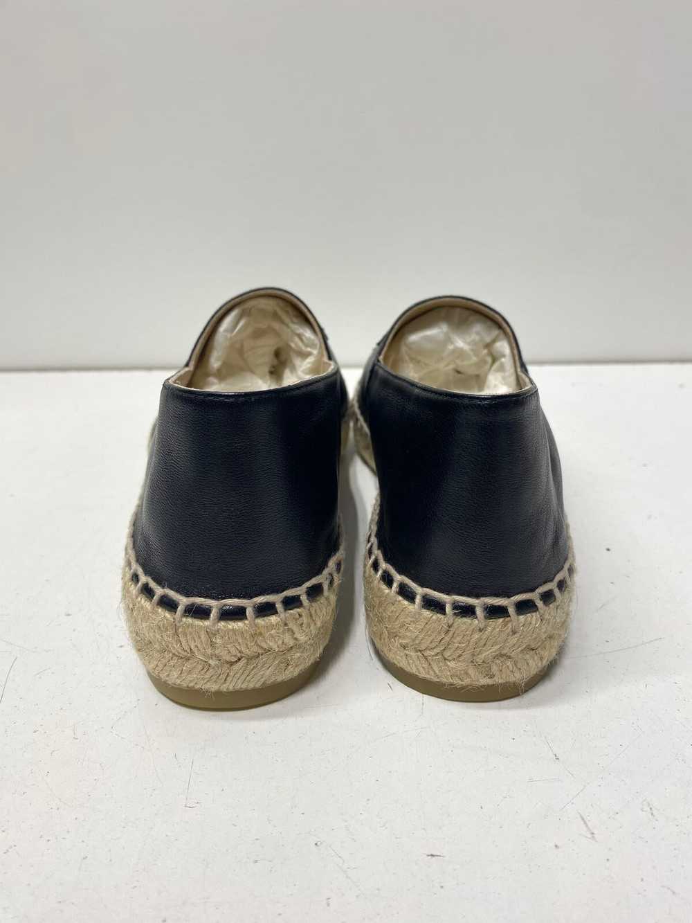 Chanel Lambskin CC Espadrilles Women's Sz 6.5 - image 4