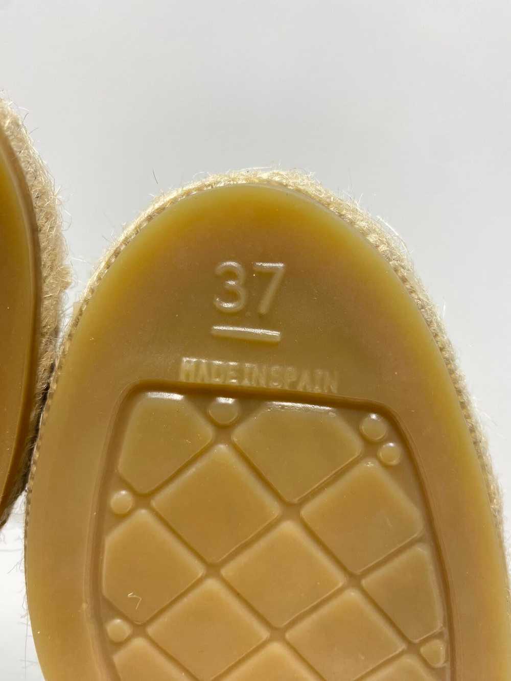 Chanel Lambskin CC Espadrilles Women's Sz 6.5 - image 6