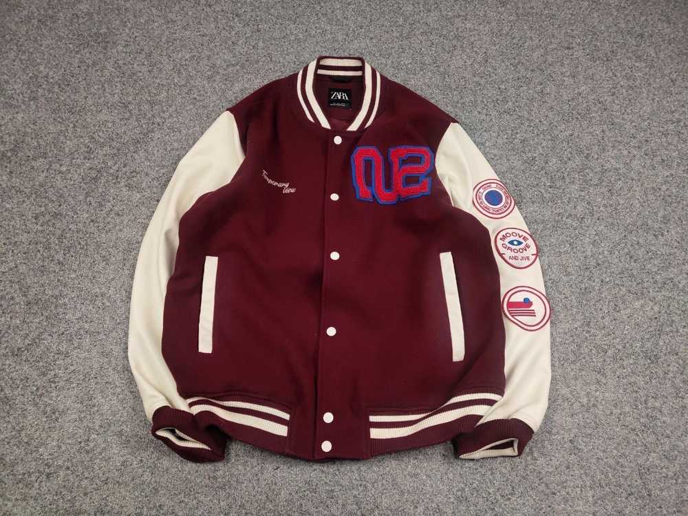 Streetwear × Varsity Jacket × Vintage Vintage Var… - image 2