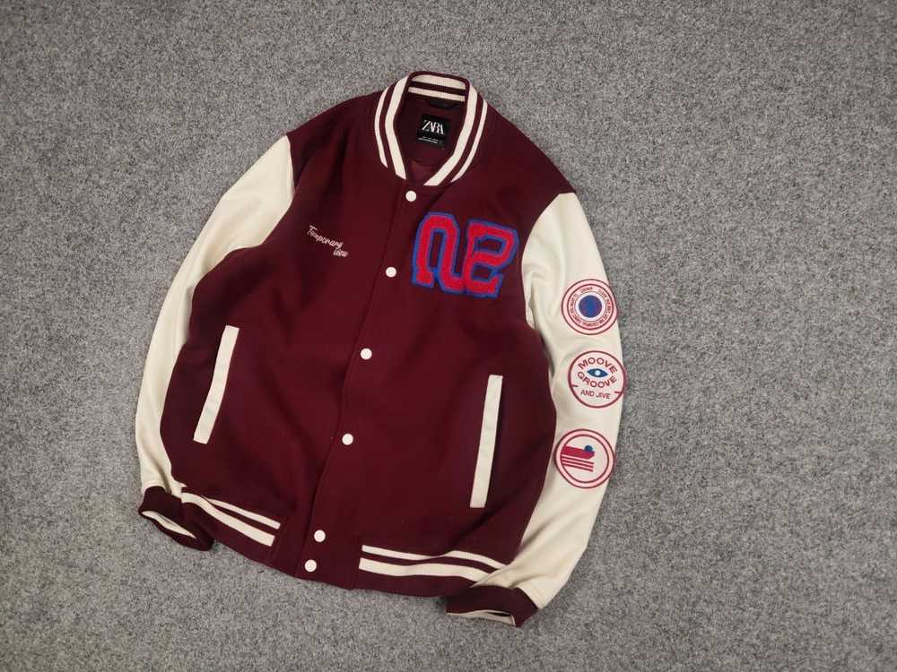 Streetwear × Varsity Jacket × Vintage Vintage Var… - image 3