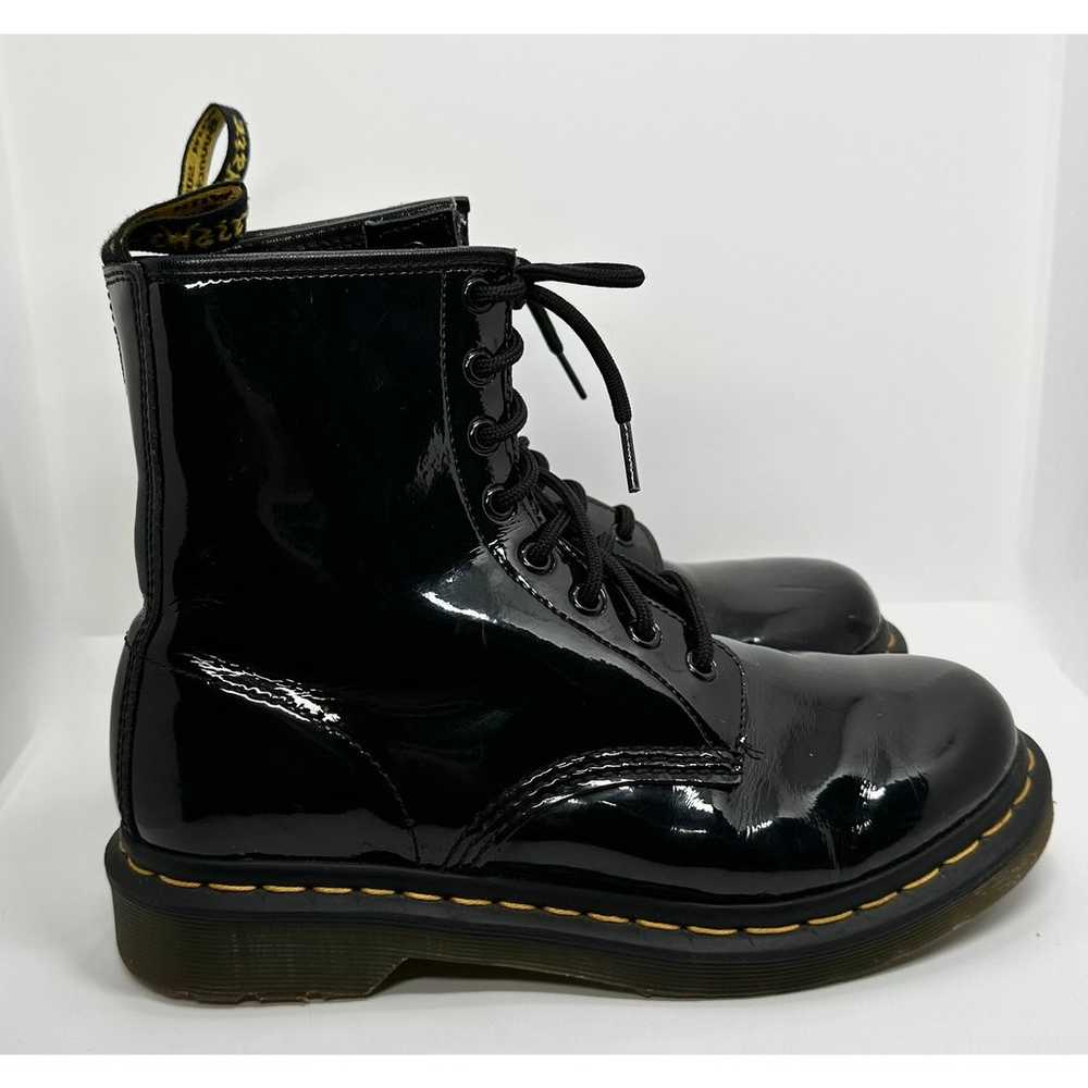 Dr Martens 1460 W Black Patent Leather Womans US … - image 10