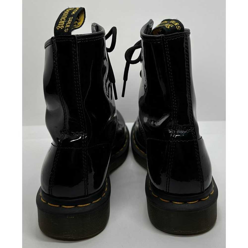 Dr Martens 1460 W Black Patent Leather Womans US … - image 6