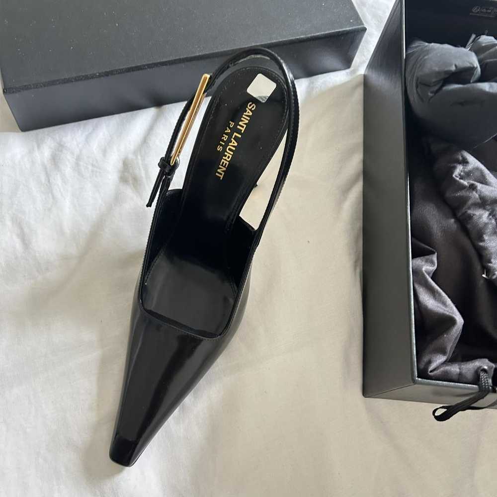 Saint Laurent Lee leather heels - image 2