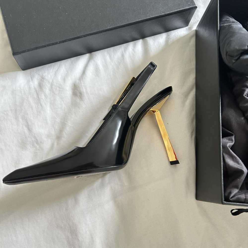 Saint Laurent Lee leather heels - image 3