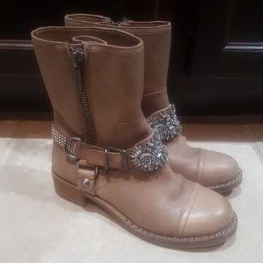 GIANNI BINNI Bling Harness Booties - 6.5