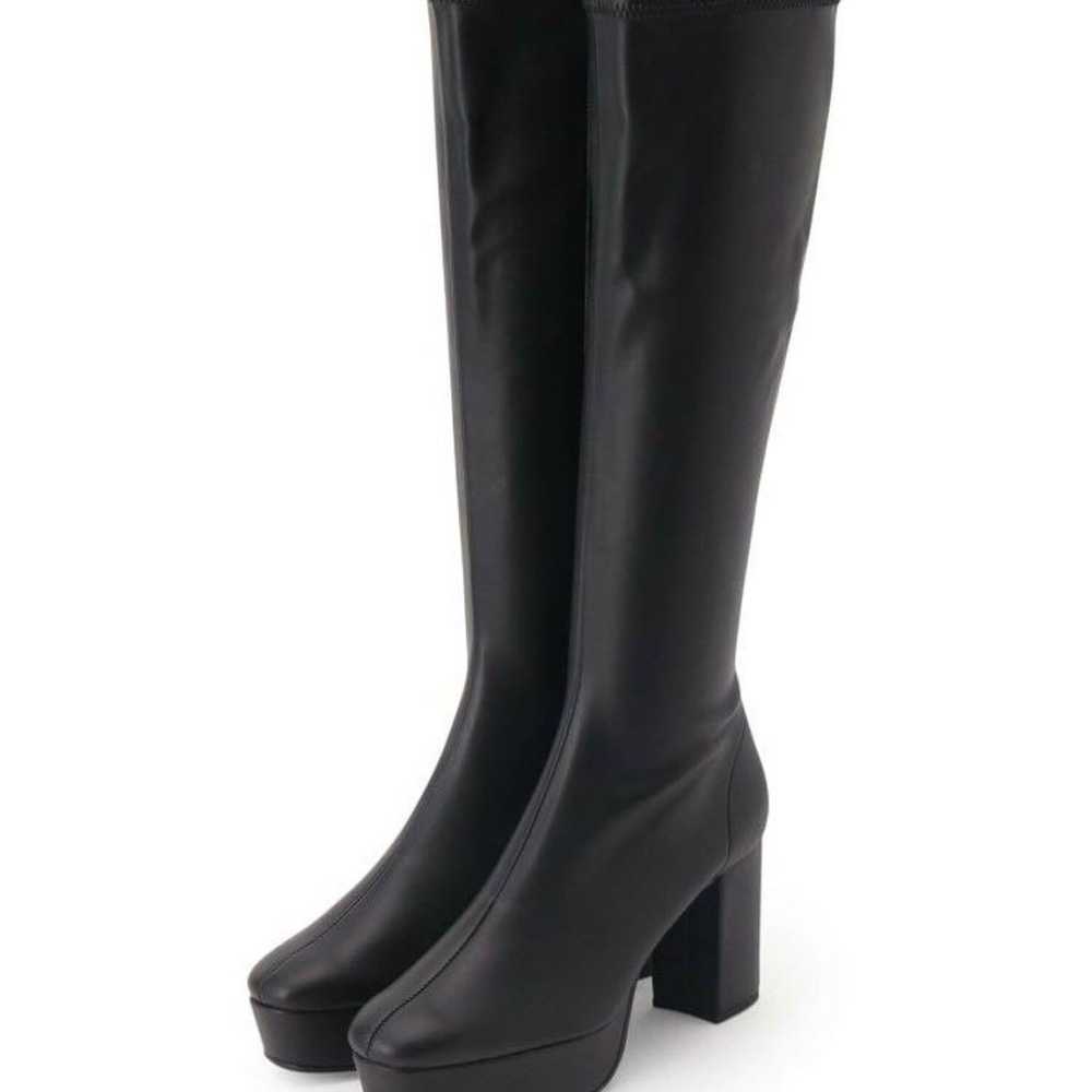 Espérance Middle Platform Long Boots 22.5 - image 3