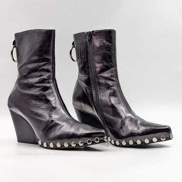 Jeffrey Campbell Wmn Walton Black Metallic Studded