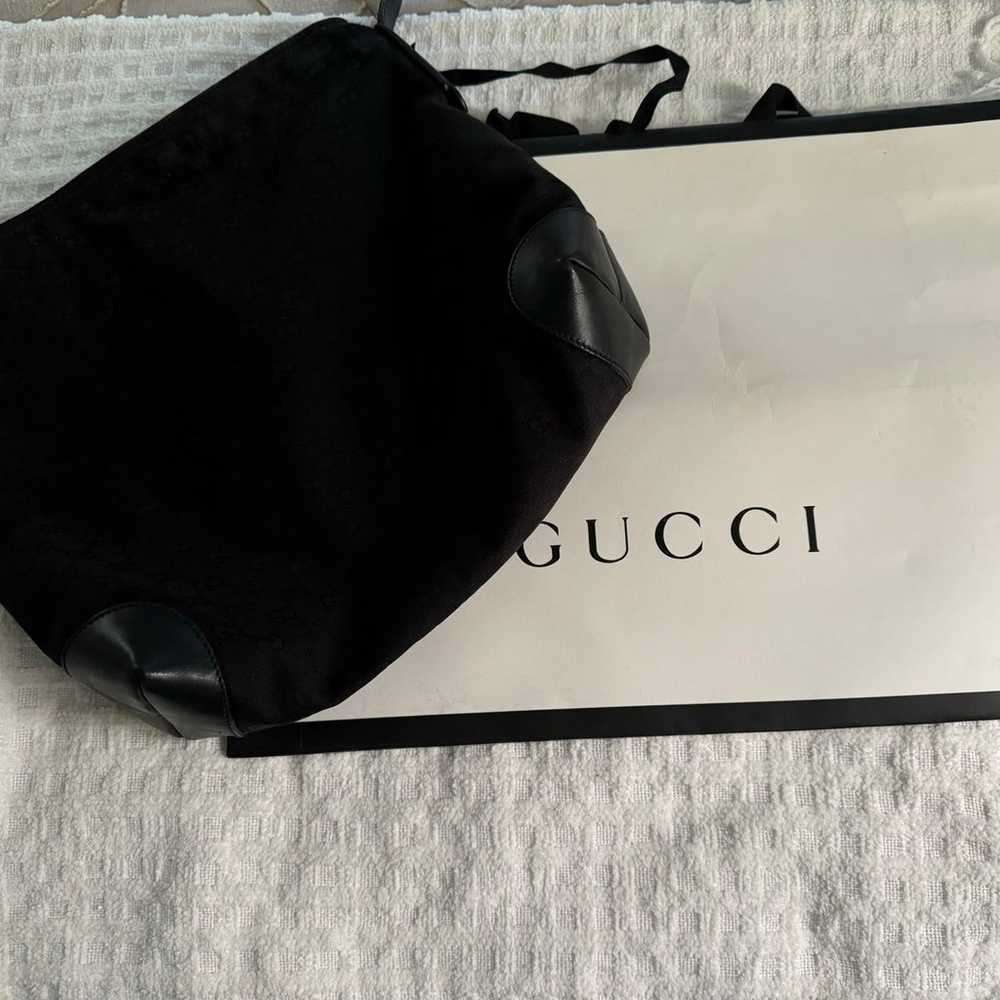 Gucci Large Monogram GG Canvas Shoulder Bag - EUC! - image 11