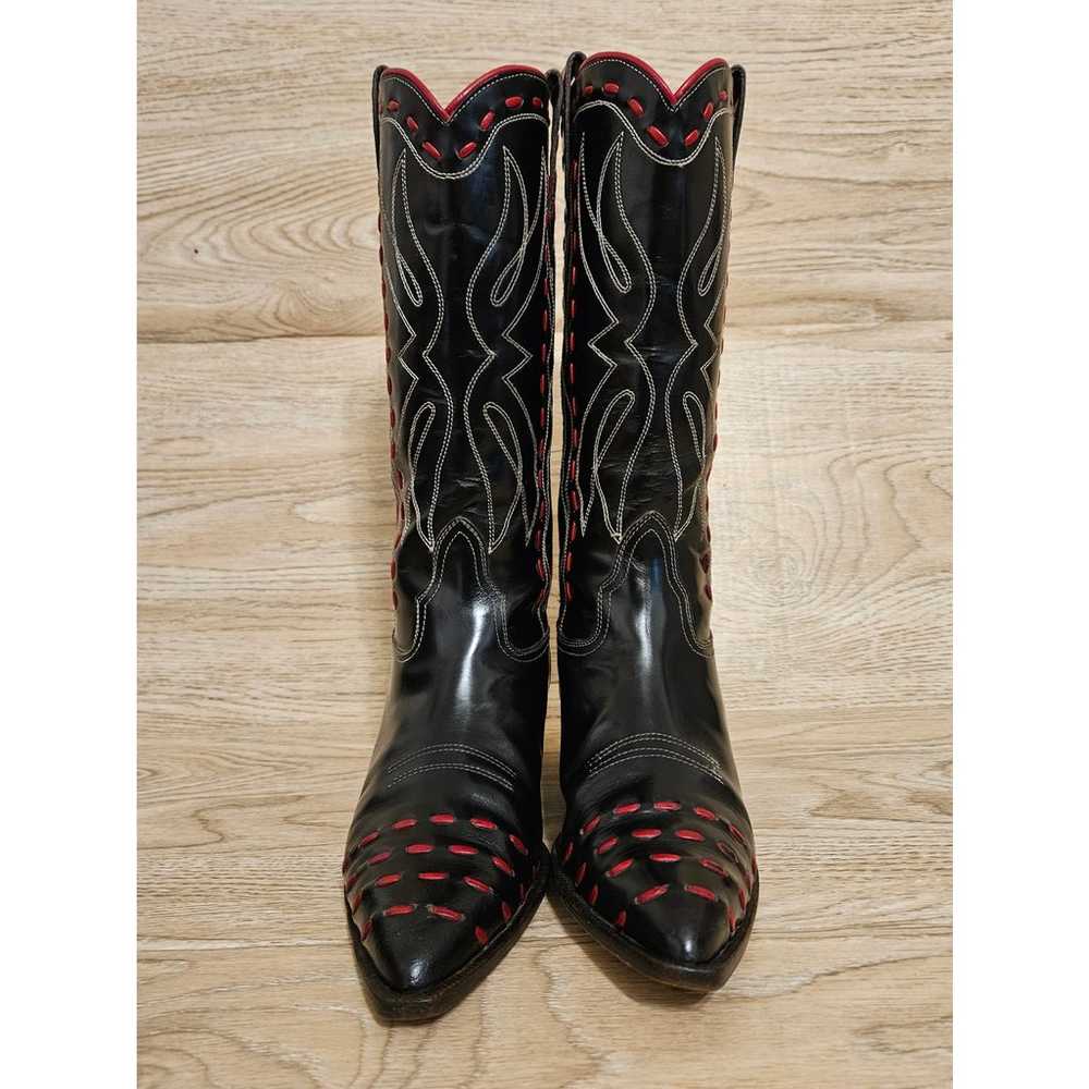 Donald J Pliner Western Cowboy Boots Womens Size … - image 2