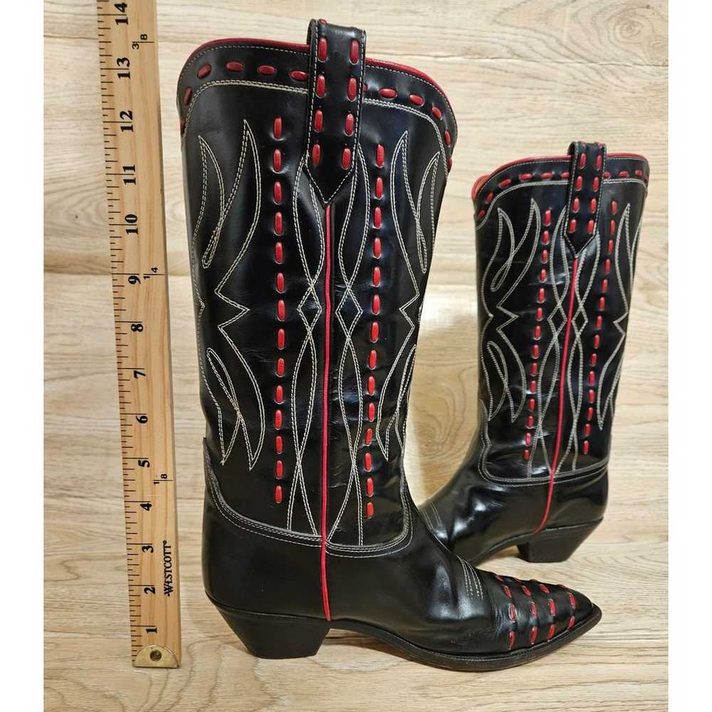 Donald J Pliner Western Cowboy Boots Womens Size … - image 6