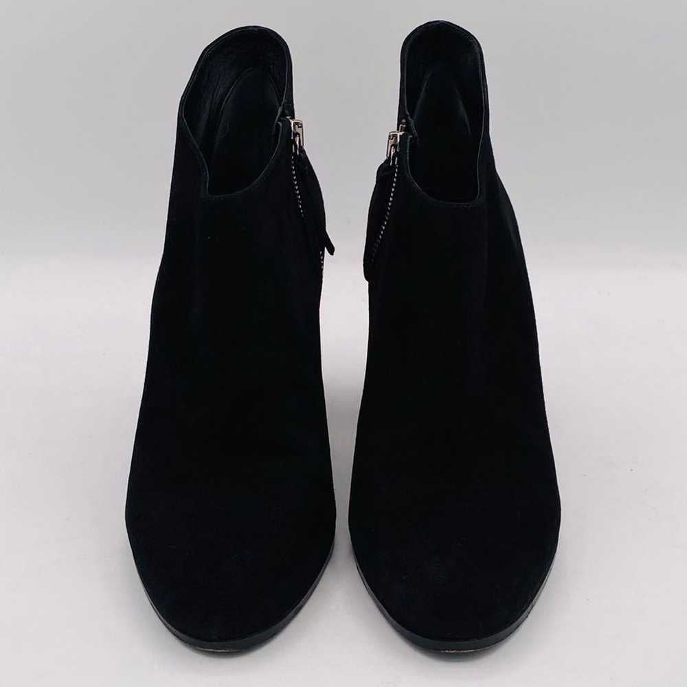 Excellent condition MIU MIU Black Suede Bootie wi… - image 2