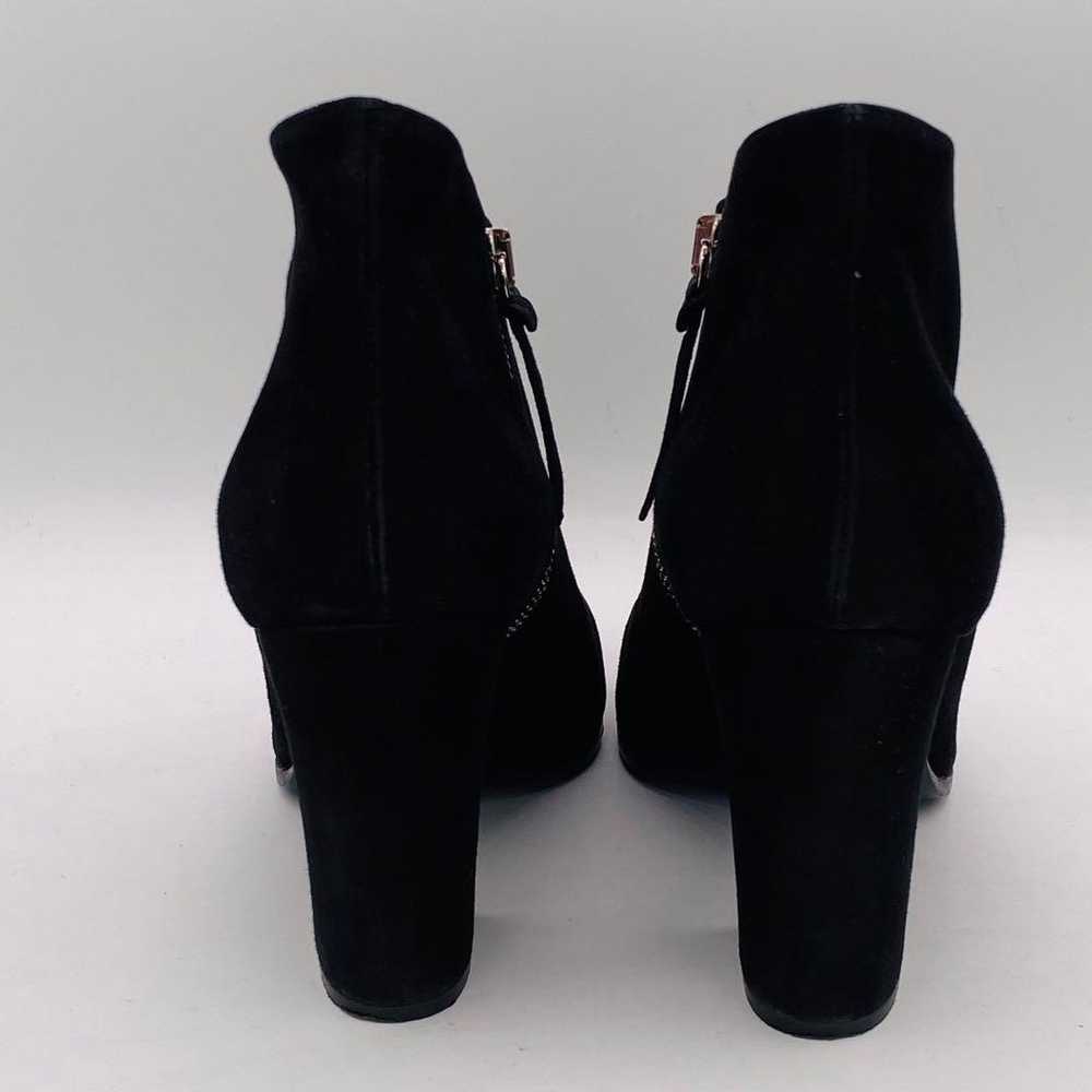 Excellent condition MIU MIU Black Suede Bootie wi… - image 3