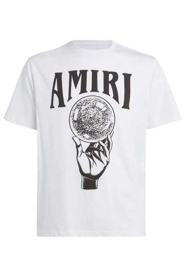 Amiri o1gr1nt1024 Crystal Ball Ss T-Shirt in White