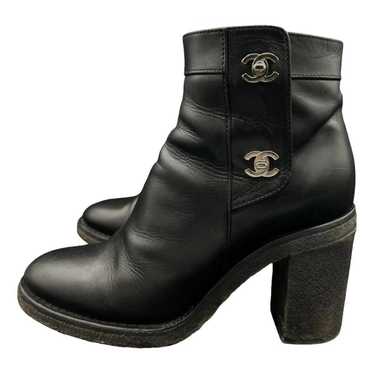 Chanel Leather ankle boots