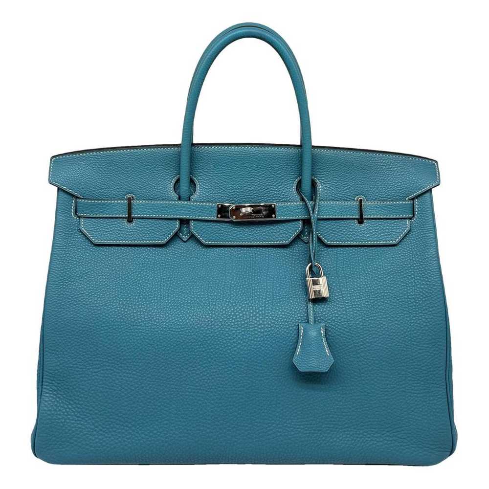 Hermès Birkin 40 leather handbag - image 1