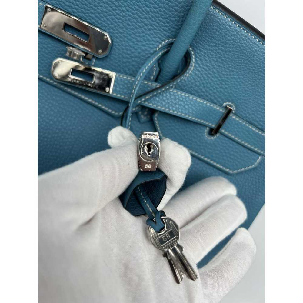 Hermès Birkin 40 leather handbag - image 9