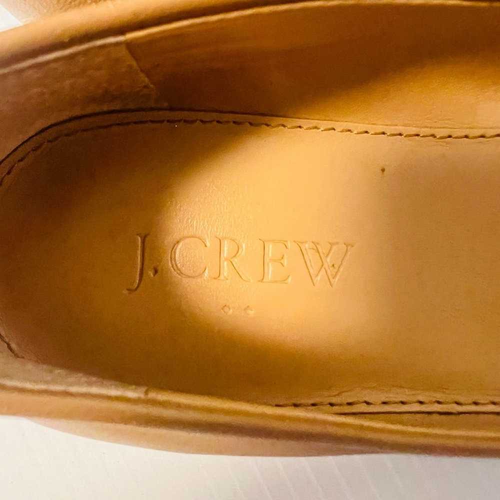 J Crew Ballet Flats Womens 7 Nude Brown Leather C… - image 11