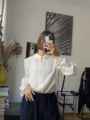 Miu Miu × Prada Prada silk cream blouse