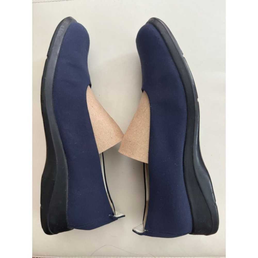 Vintage Salvatore Ferragamo Sport Navy Women Shoe… - image 2