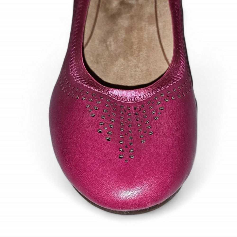 Vionic Perforated Leather Ballet Flats - 8.5W - image 6