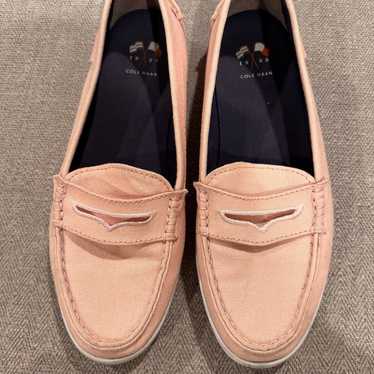 Cole Haan Nantucket Penny Loafer in Pink Cream Ca… - image 1