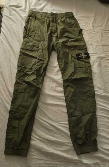 Stone Island Olive Green Cargo Pants