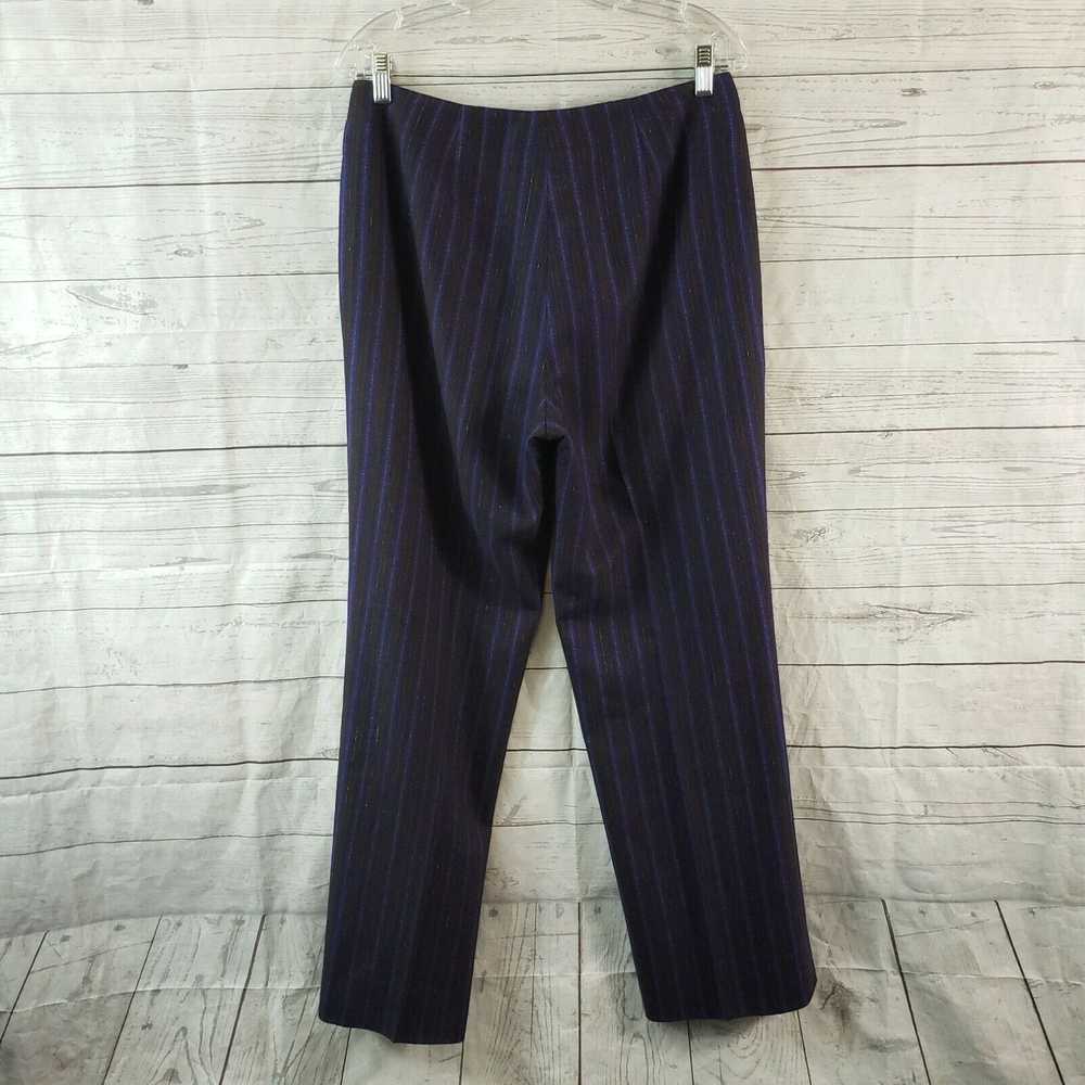 HIGH Carlisle Womens Wool Pants Sz 10 Purple Brow… - image 3