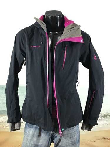 Mammut DRYtech PREMIUM ジャケット L Mammut Dry Tech Premium Gray Waterproof Rain Parka Jacket