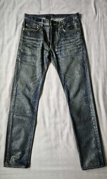 Dior Dior homme by hedi slimane 04aw waxed jeans