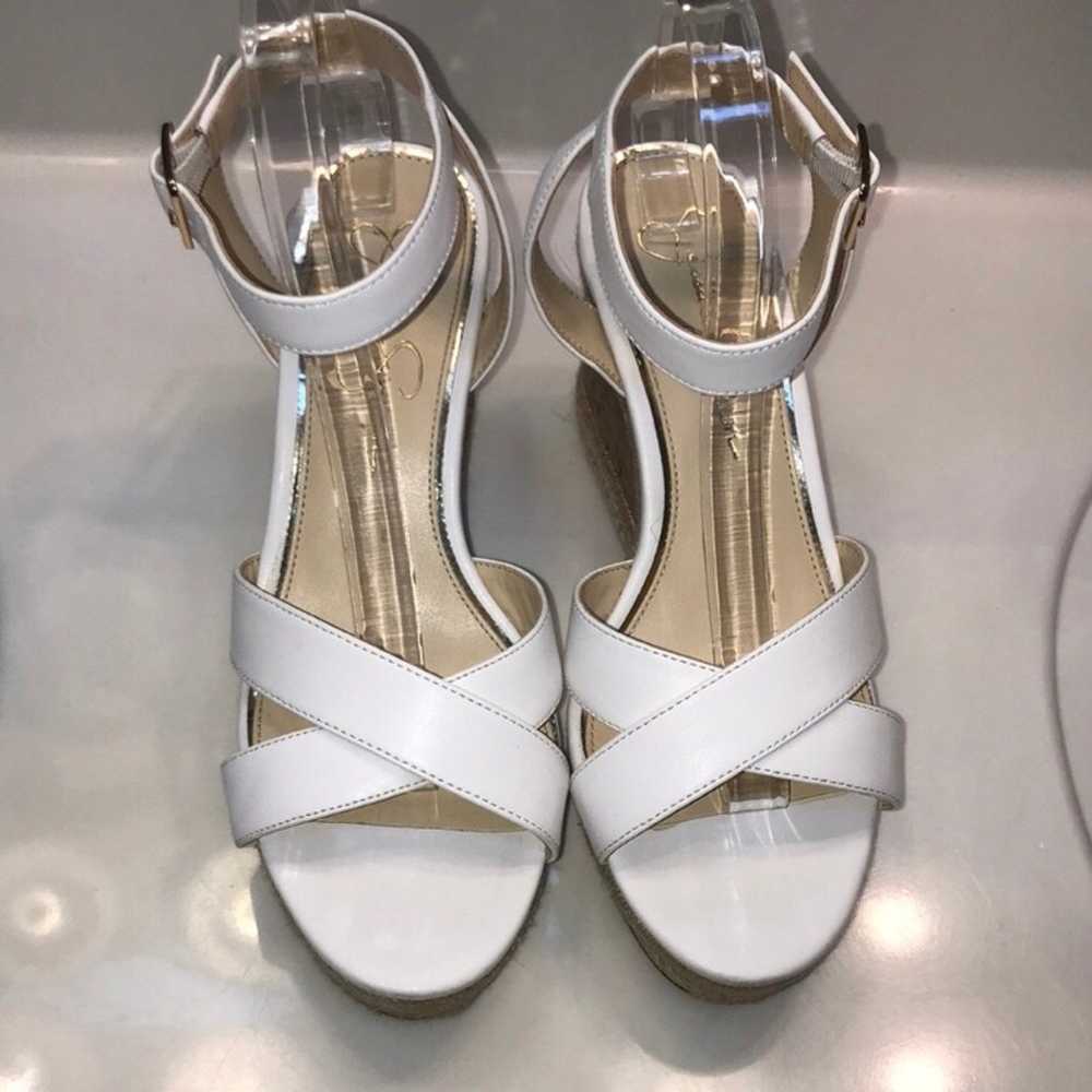 Jessica Simpson Women’s Mallika White Crossover O… - image 2