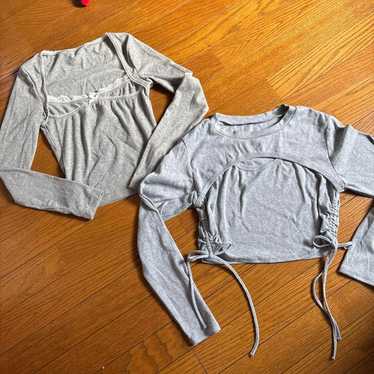 Ballet Core Long Sleeve T-Shirt 2-Piece Set - image 1