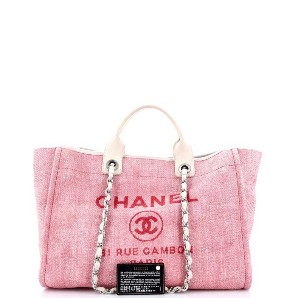 Chanel Cloth tote - image 2