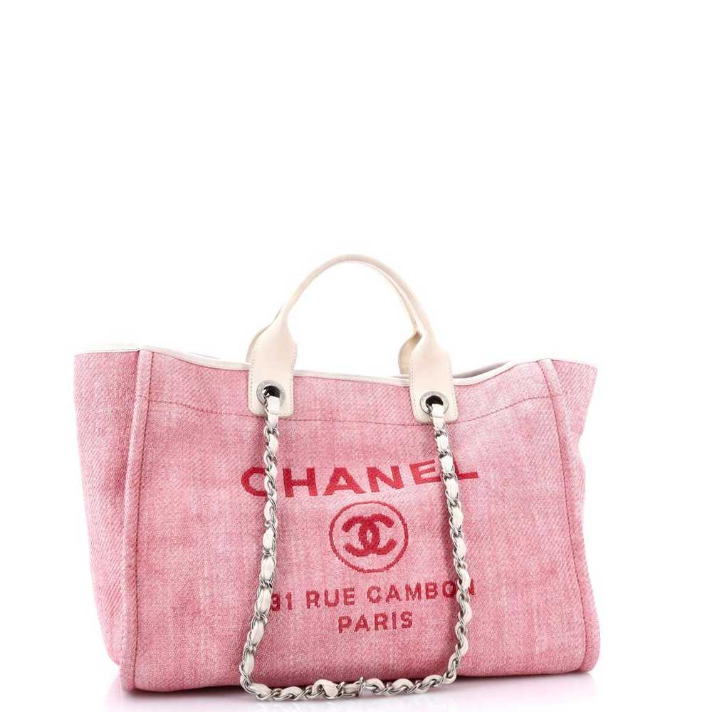 Chanel Cloth tote - image 3