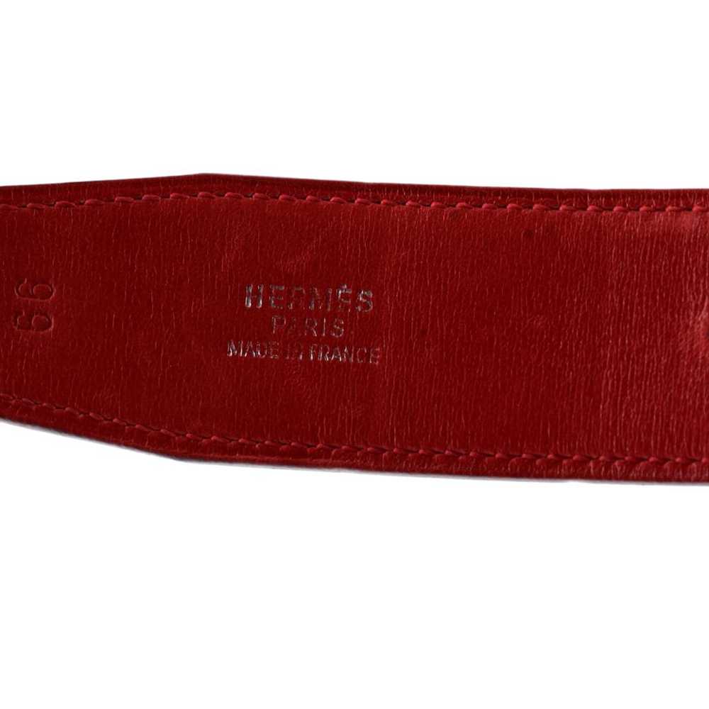 Hermès Leather belt - image 4