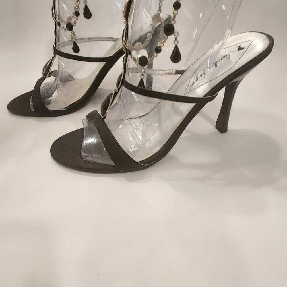 Black Extravagant Heels - image 2