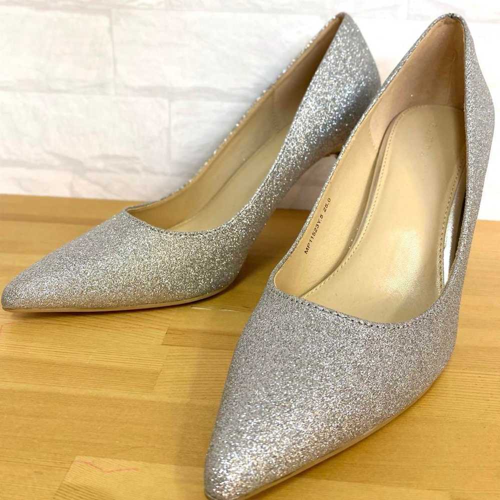 【Excellent Condition】RANDA Pumps Heels Silver Wed… - image 2