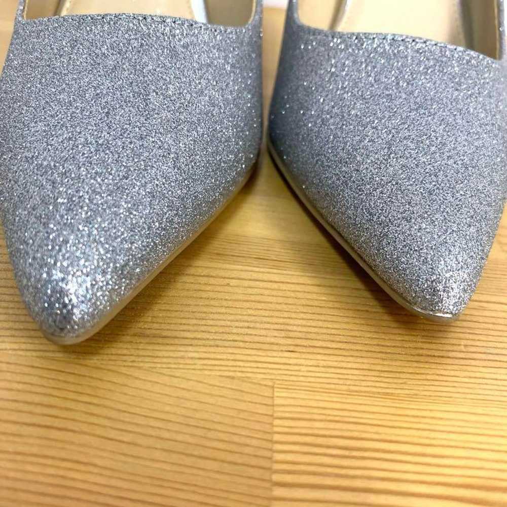 【Excellent Condition】RANDA Pumps Heels Silver Wed… - image 4