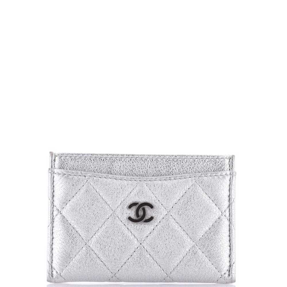 Chanel Leather card wallet - image 1