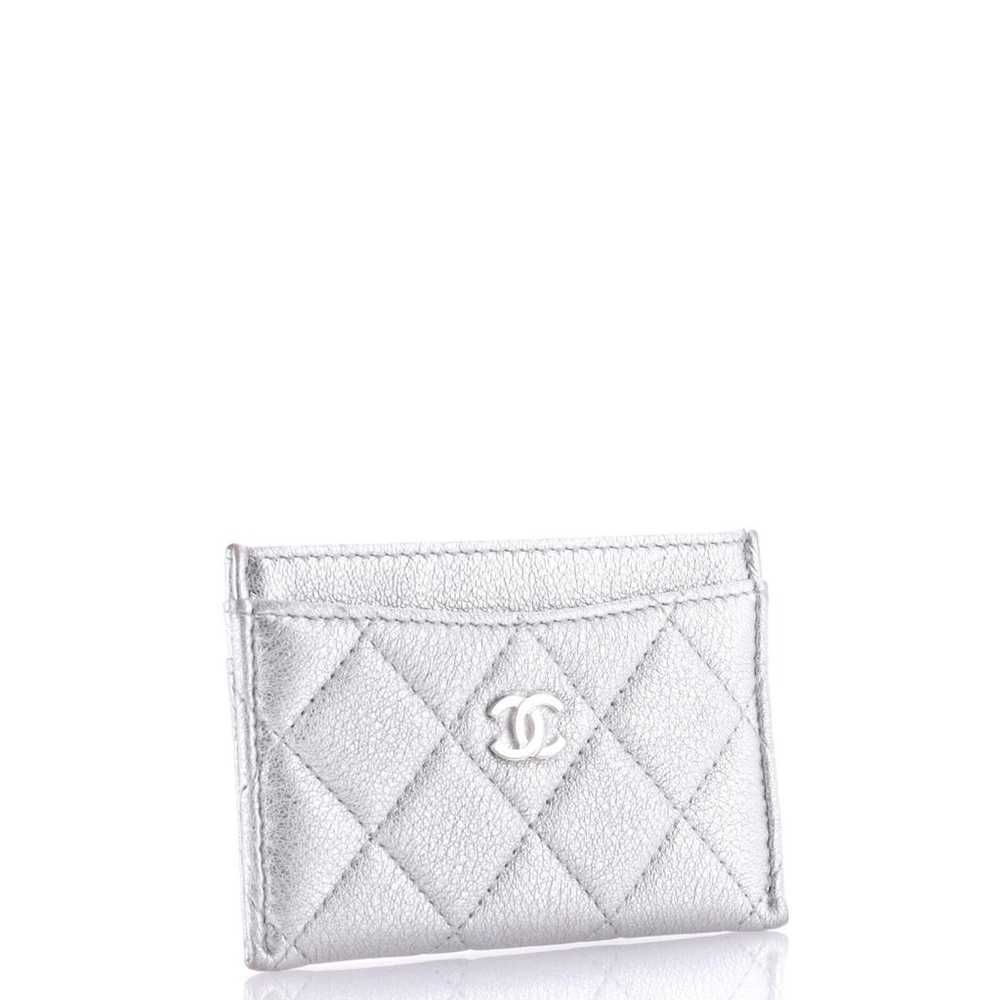 Chanel Leather card wallet - image 3