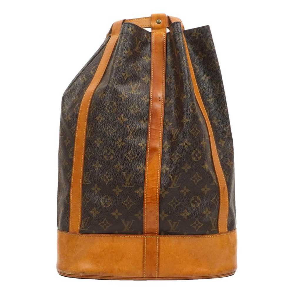 Louis Vuitton Randonnée cloth backpack - image 1