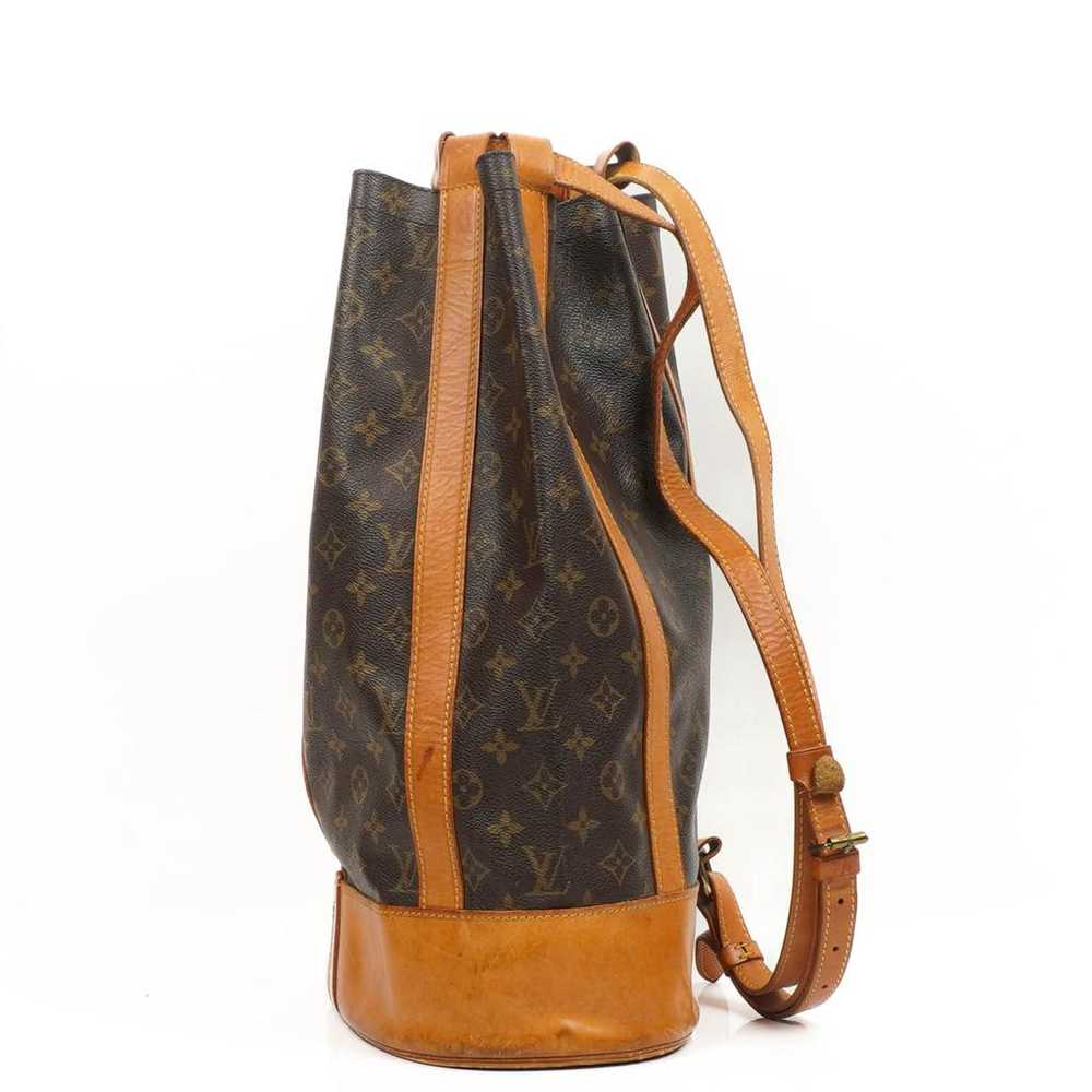 Louis Vuitton Randonnée cloth backpack - image 4