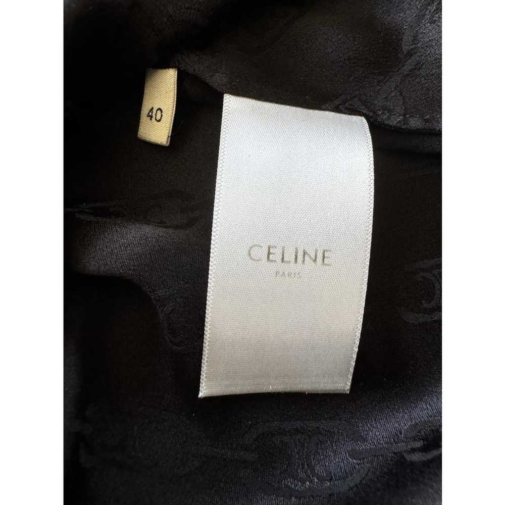 Celine Silk mid-length dress - image 5